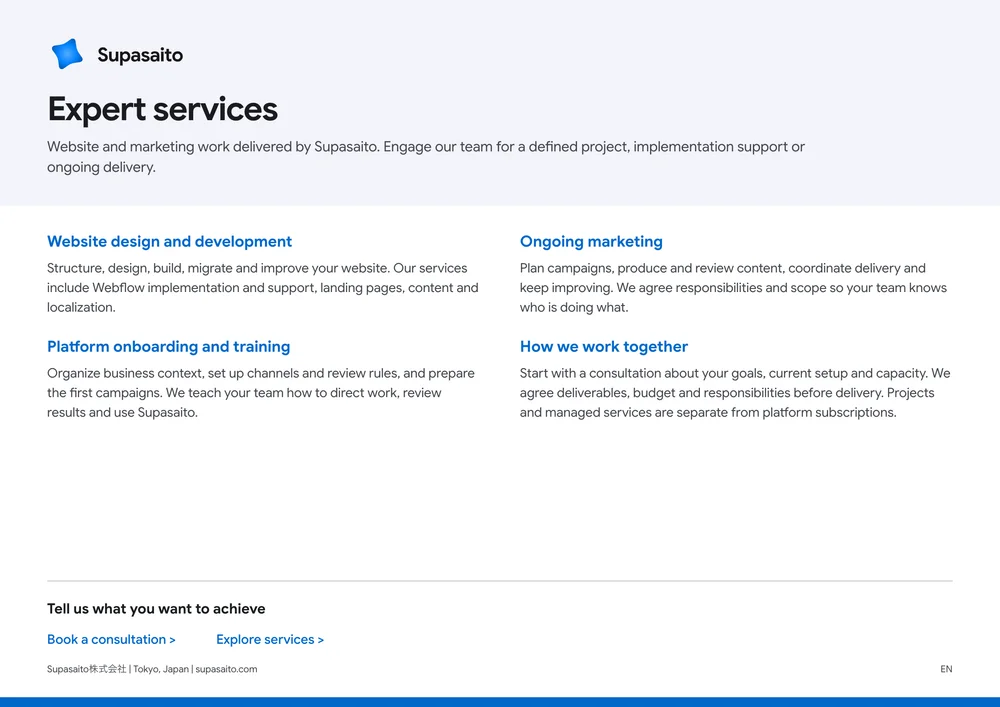 Supasaito Expert Services